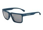 Matte Navy Bolle Sunglasses with Grey Lenses