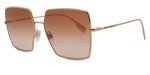 BURBERRY Rose Gold Gradient Pink Sunglasses BE 3133