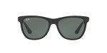 Ray-Ban Black/Green Square Sunglasses, 54mm
