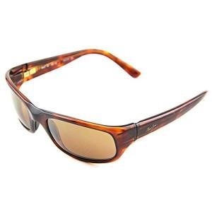 Maui Jim Stingray Polarized Wrap Sunglasses, Tortoise/HCL Bronze