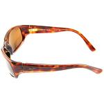 Maui Jim Stingray Polarized Wrap Sunglasses, Tortoise/HCL Bronze