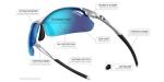 Tifosi Tyrant 2.0 Sunglasses: Carbon Frame, Polarized Lens