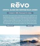 Revo Atlas Sunglasses: Polarized UV Filters, Blue Lens