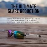 Revo Polarized Sunglasses with UV Filter and Blue Lens