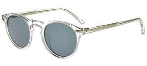 Oliver Peoples Gregory Peck Crystal/Indigo Sunglasses Size Medium