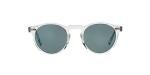 Oliver Peoples Gregory Peck Crystal/Indigo Sunglasses Size Medium