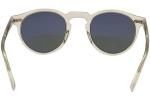 Oliver Peoples Gregory Peck Crystal/Indigo Sunglasses Size Medium