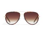 QUAY AUSTRALIA Mini Tort/Brown Fade Sunglasses