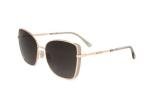 Jimmy Choo Rose Gold/Brown Shaded Women Sunglasses
