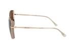 Jimmy Choo Rose Gold/Brown Shaded Women Sunglasses