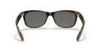 Ray-Ban RB2132 Wayfarer Sunglasses, Tortoise/Polarized Green, 55 mm