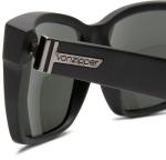 VonZipper Elmore Sunglasses for Women, Black/Grey