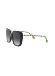 BURBERRY Black Grey Gradient Sunglasses BE 4323 Caroll