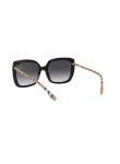 BURBERRY Black Grey Gradient Sunglasses BE 4323 Caroll