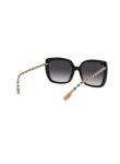 BURBERRY Black Grey Gradient Sunglasses BE 4323 Caroll