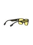 BURBERRY BE 4358 Knight Black Yellow Sunglasses