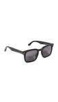 Tom Ford FT 0751 Sunglasses Shiny Black/Smoke Lenses