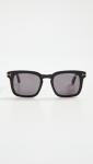 Tom Ford FT 0751 Sunglasses Shiny Black/Smoke Lenses