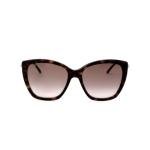 JIMMY CHOO Dark Havana/Brown Shaded Sunglasses for Women