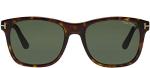 Tom Ford Eric Sunglasses in Dark Havana/Green Lens