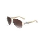 JIMMY CHOO Women's Light Gold/Brown Mirror Sunglasses