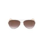 JIMMY CHOO Women's Light Gold/Brown Mirror Sunglasses
