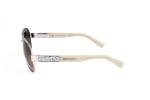 JIMMY CHOO Women's Light Gold/Brown Mirror Sunglasses
