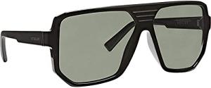 VonZipper Roller Sunglasses Black Gloss UV Protection Square