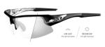 Tifosi Crit Crystal Black Sunglasses with Light Night Lens