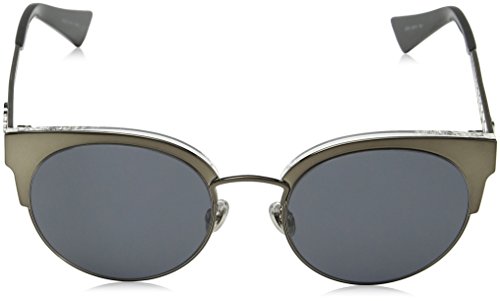 Dior 200314-0807 Sunglasses BLACK w/GREY BLUE 50mm