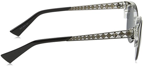 Dior 200314-0807 Sunglasses BLACK w/GREY BLUE 50mm