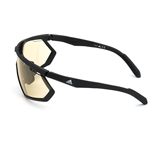Adidas Sport Sunglasses - Matte Black/Yellow