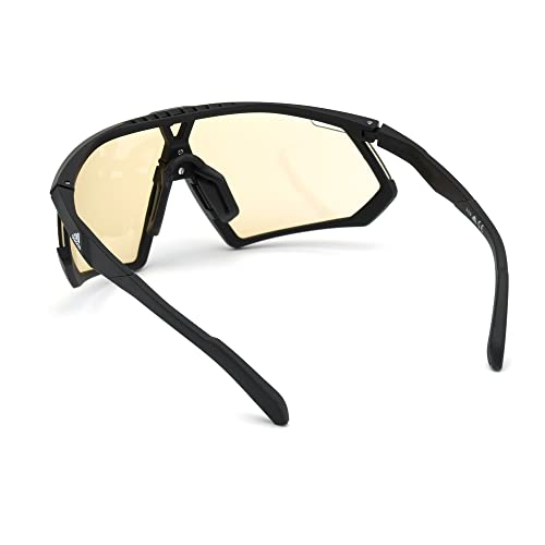 Adidas Sport Sunglasses - Matte Black/Yellow