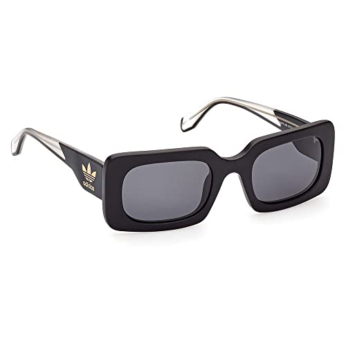 Adidas Sunglasses Originals OR 0076 02A Matte Black/Smoke