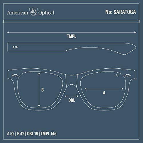 AO Saratoga Sunglasses Tortoise Green  - Nylon Lenses