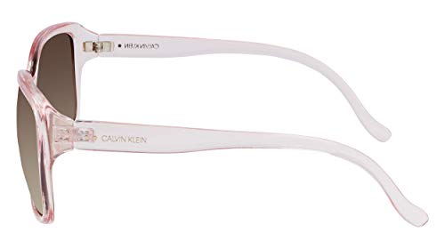 Calvin Klein CK20518S Women's Rectangular Sunglasses in Crystal Rose