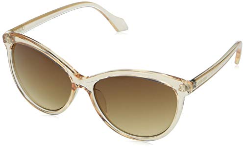 Calvin Klein Women's Cat-Eye Sunglasses, Beige Crystal