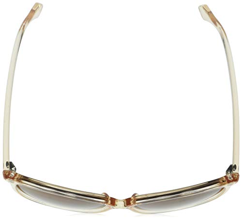Calvin Klein Women's Cat-Eye Sunglasses, Beige Crystal