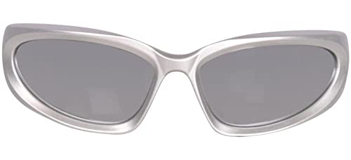Balenciaga BB0157S Silver/Silver 65/17/125 Men Sunglasses