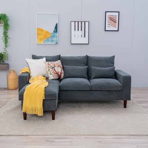 Panana 3 Seater Sofa Couch with Footstool, Various Designs