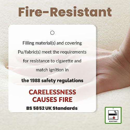 Modern Dark Gray Fabric Sofa Bed with Cup Holders