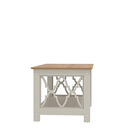 Galano Nova Coffee Table - Modern Distressed Oak Finish