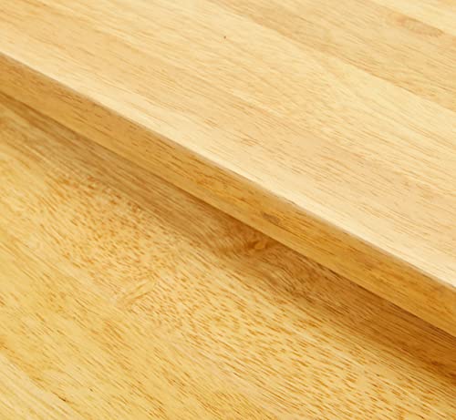 Julian Bowen Cleo Oak Nesting Tables, 46x48x33cm