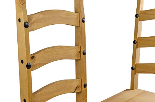 Mercers Furniture Corona Pair of Chairs Dining Room Furniture Solid Pine