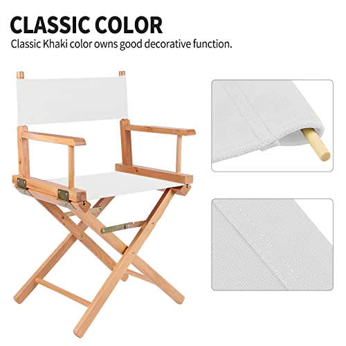 Powstro Directors Chair Covers, Durable Replacement Seat Cover for Directors Chair, Replacement Canvas Seat Covers