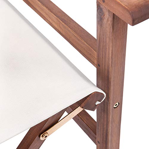 Plant Theatre Super Sturdy Director's Chair in Warm Beige