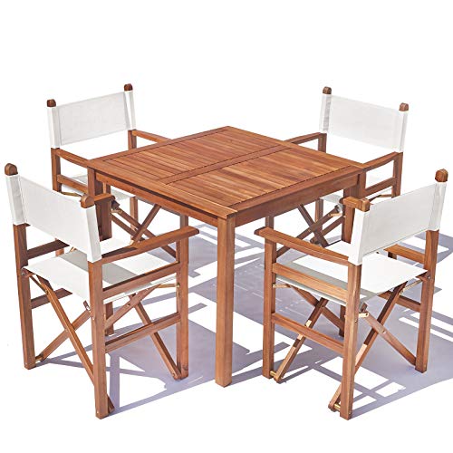 Plant Theatre Super Sturdy Director's Chair in Warm Beige