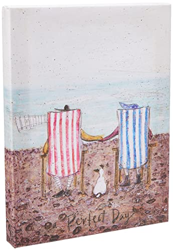 Sam Toft WDC12008 Perfect Day Canvas Print, Multi Coloured, 30 x 40cm