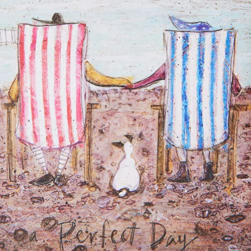 Sam Toft WDC12008 Perfect Day Canvas Print, Multi Coloured, 30 x 40cm
