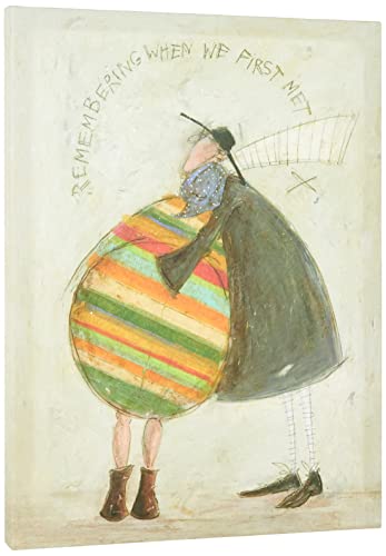 Sam Toft WDC45307 Remembering When We First Met Canvas Print, Multi-Colour, 60 x 80 cm